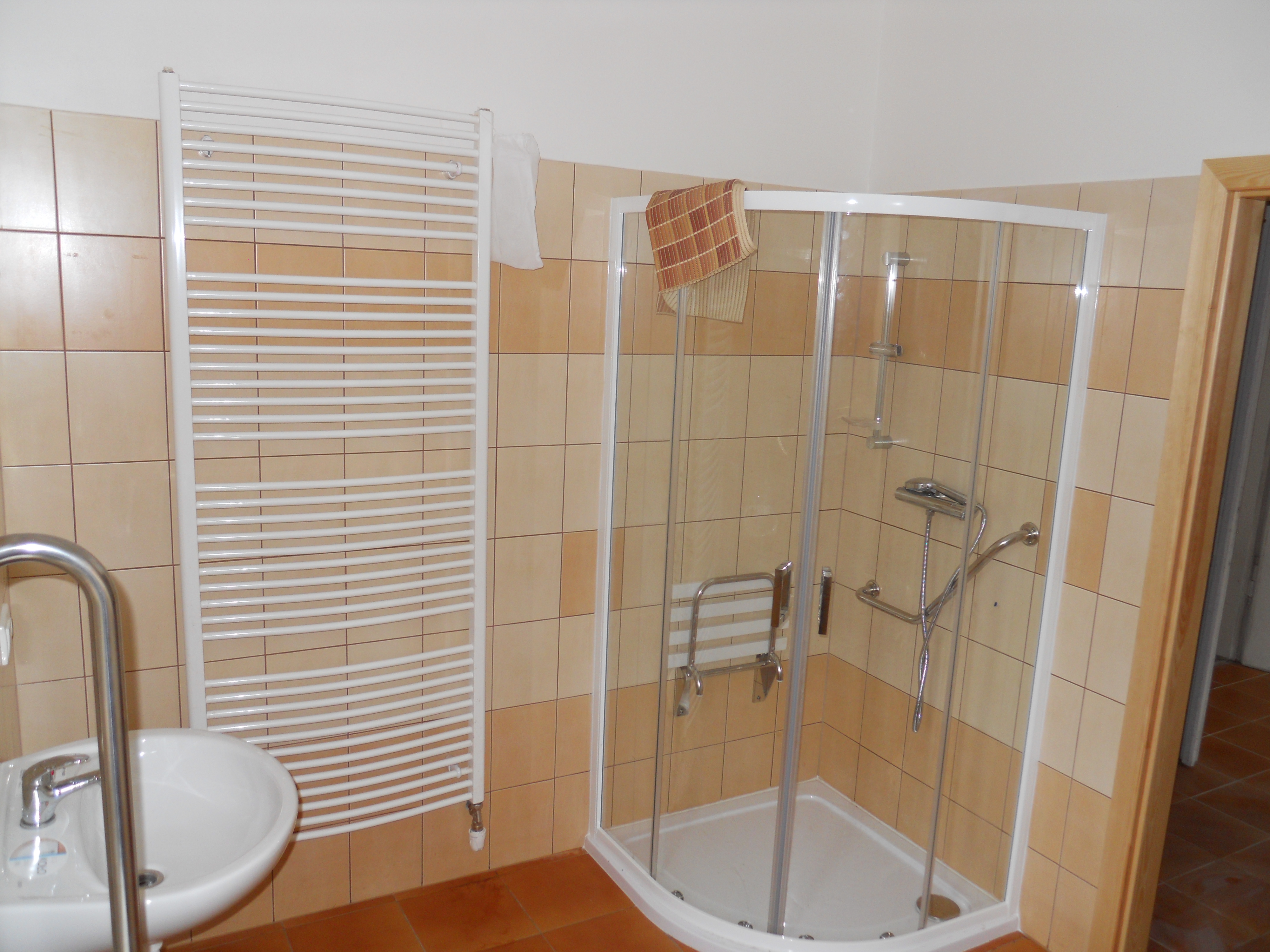 Nov koupelna ve Schlegel Haus